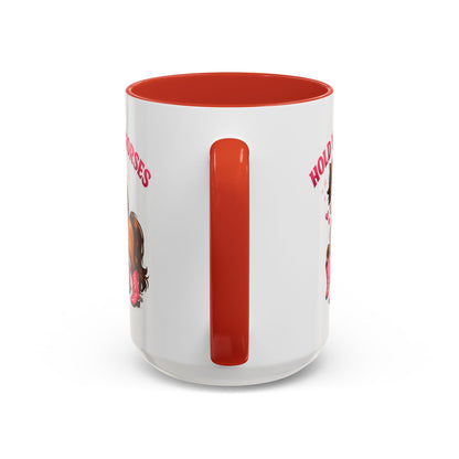 HOLD YOUR HORSES - PINKYPIE - Accent Coffee Mug (11, 15oz)