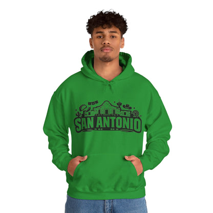 San Antonio Hoodie | Alamo City Texas Pride Graphic Unisex Pull-Over