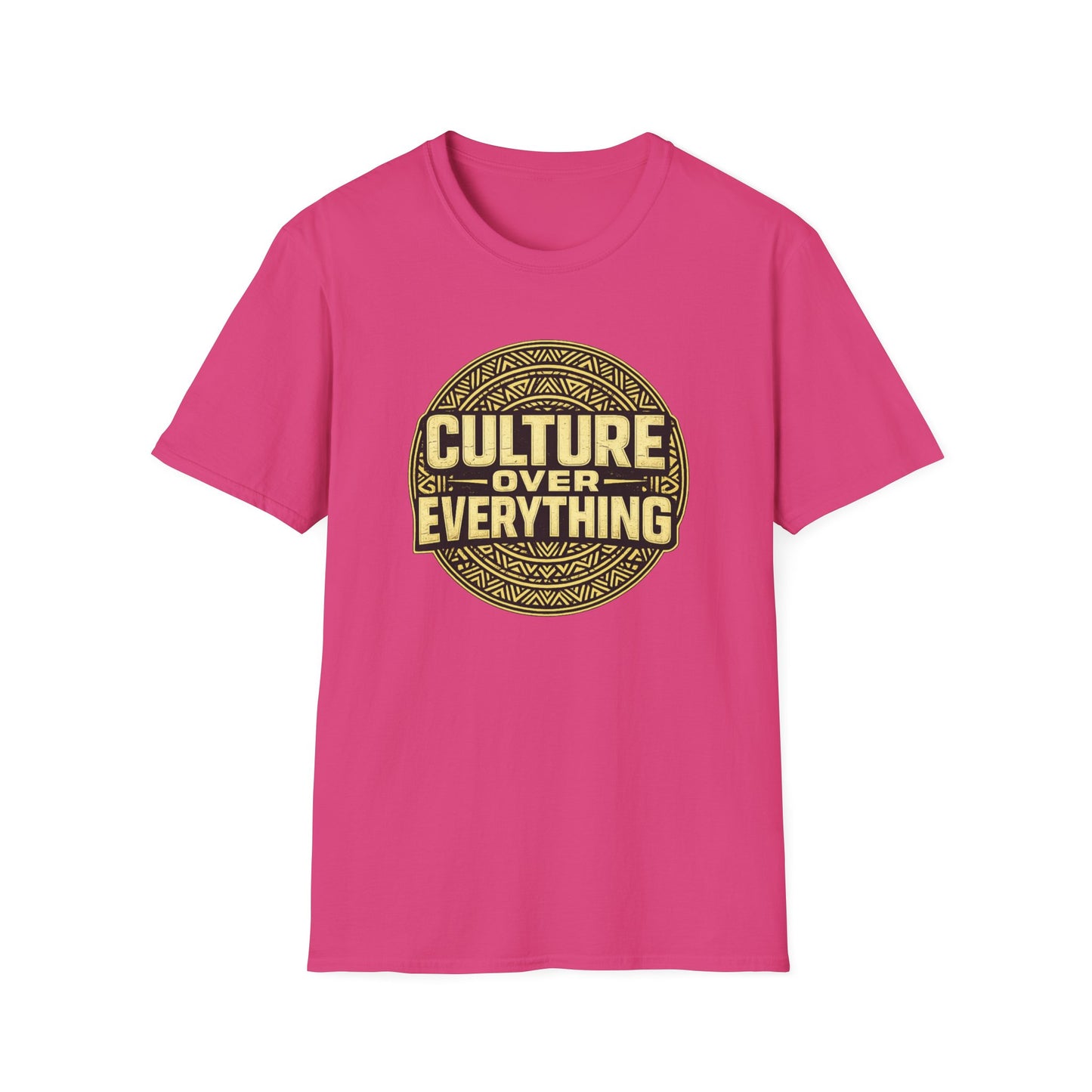 CULTURE OVER EVERYTHING - Unisex Soft Style T-Shirt