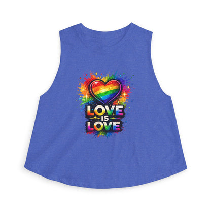 LOVE IS LOVE - Women's Crop Top