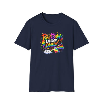 RAINBOW ENERGY ONLY - Unisex Softstyle T-Shirt