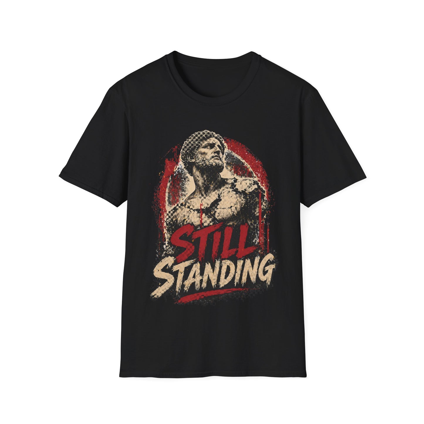 STILL STANDING - ((BIG PRINT)) - Unisex Soft Style T-Shirt