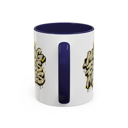 MAKING BOSS MOVES - Accent Coffee Mug (11, 15oz)
