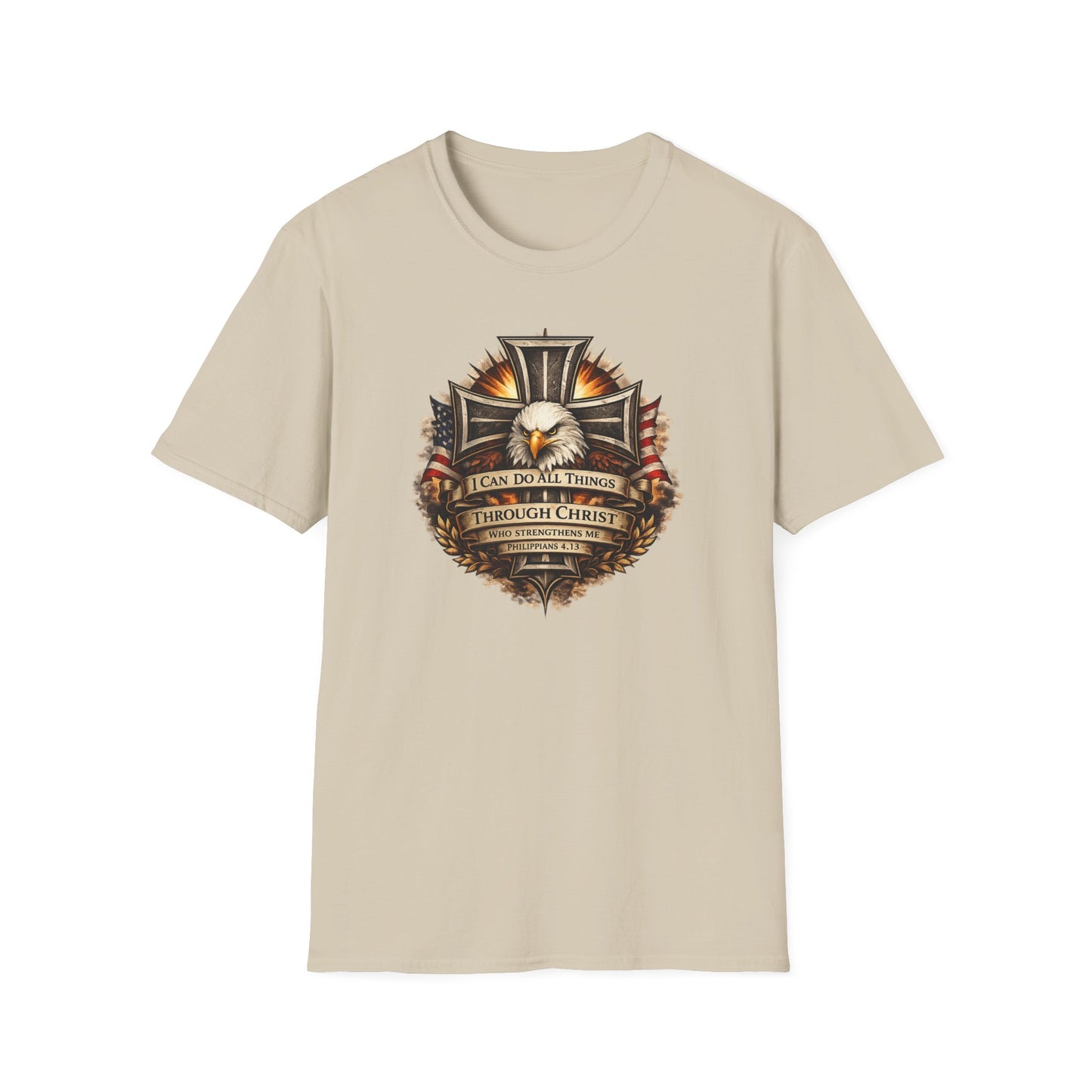 I CAN DO ALL THINGS THROUGH CHRIST - Unisex Soft Style T-Shirt