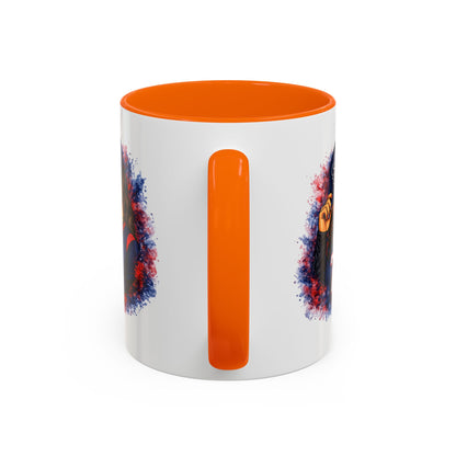 TEXANS GIRL REPPIN - Accent Coffee Mug (11, 15oz)