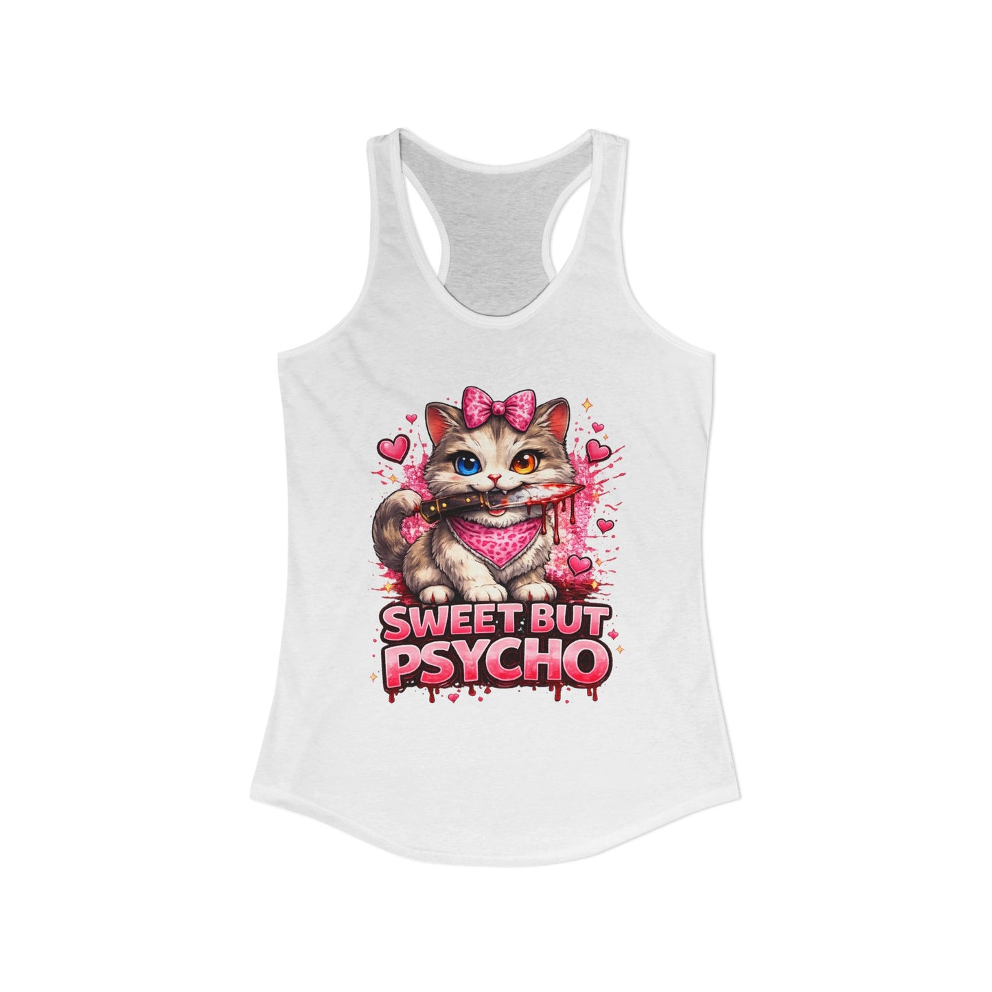 SWEET BUY PSYCHO – Women's Ideal Racerback Tank