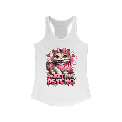 SWEET BUY PSYCHO – Women's Ideal Racerback Tank