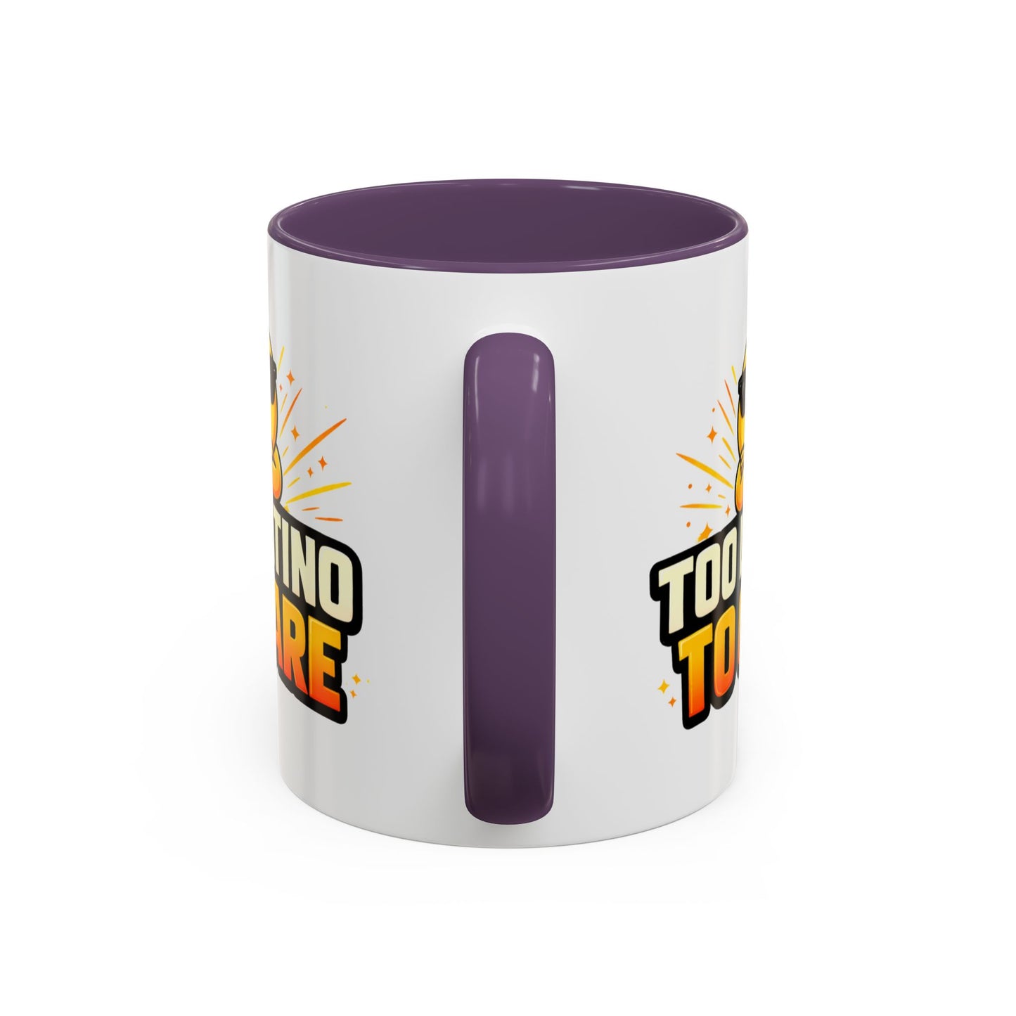 TOO LATINO TO CARE - Accent Coffee Mug (11, 15oz)
