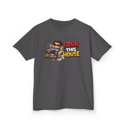 I RUN THIS HOUSE - Kid's Cotton Tee