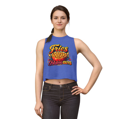 FRIES BEFORE GUYS - Women's Crop Top