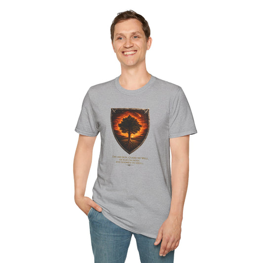 OAK AND IRON GUARD ME WELL - Unisex Soft Style T-Shirt