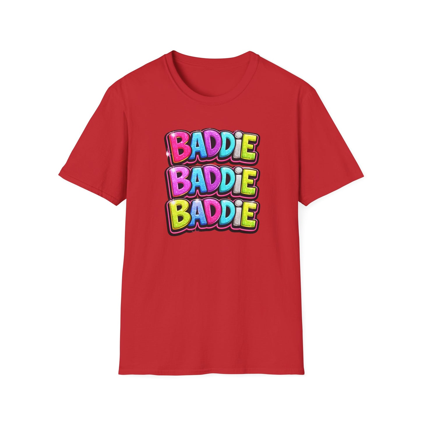 BADDIE X3 - Unisex Soft Style T-Shirt
