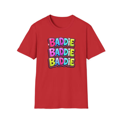 BADDIE X3 - Unisex Soft Style T-Shirt