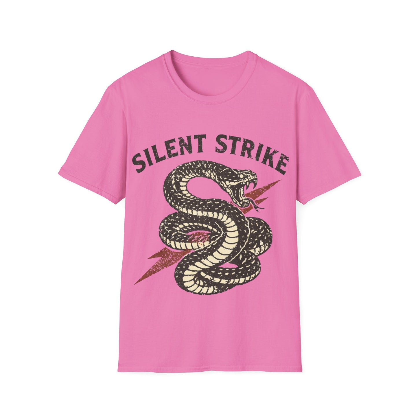 SILENT STRIKE - ((BIG PRINT)) - Unisex Soft Style T-Shirt