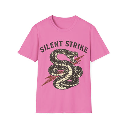 SILENT STRIKE - ((BIG PRINT)) - Unisex Soft Style T-Shirt