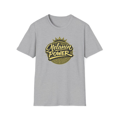 MELANIN POWER - Unisex Soft Style T-Shirt