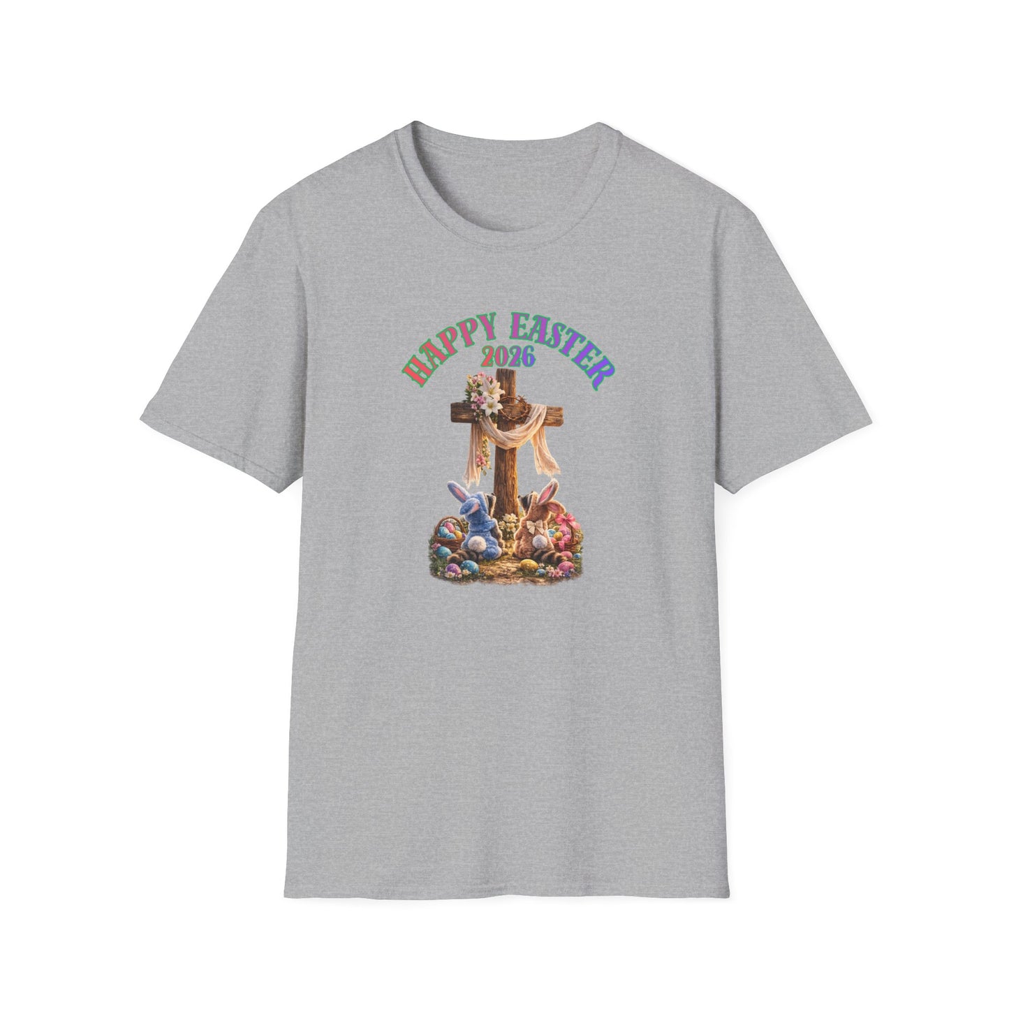 HAPPY EASTER 2026 - Unisex Soft Style T-Shirt