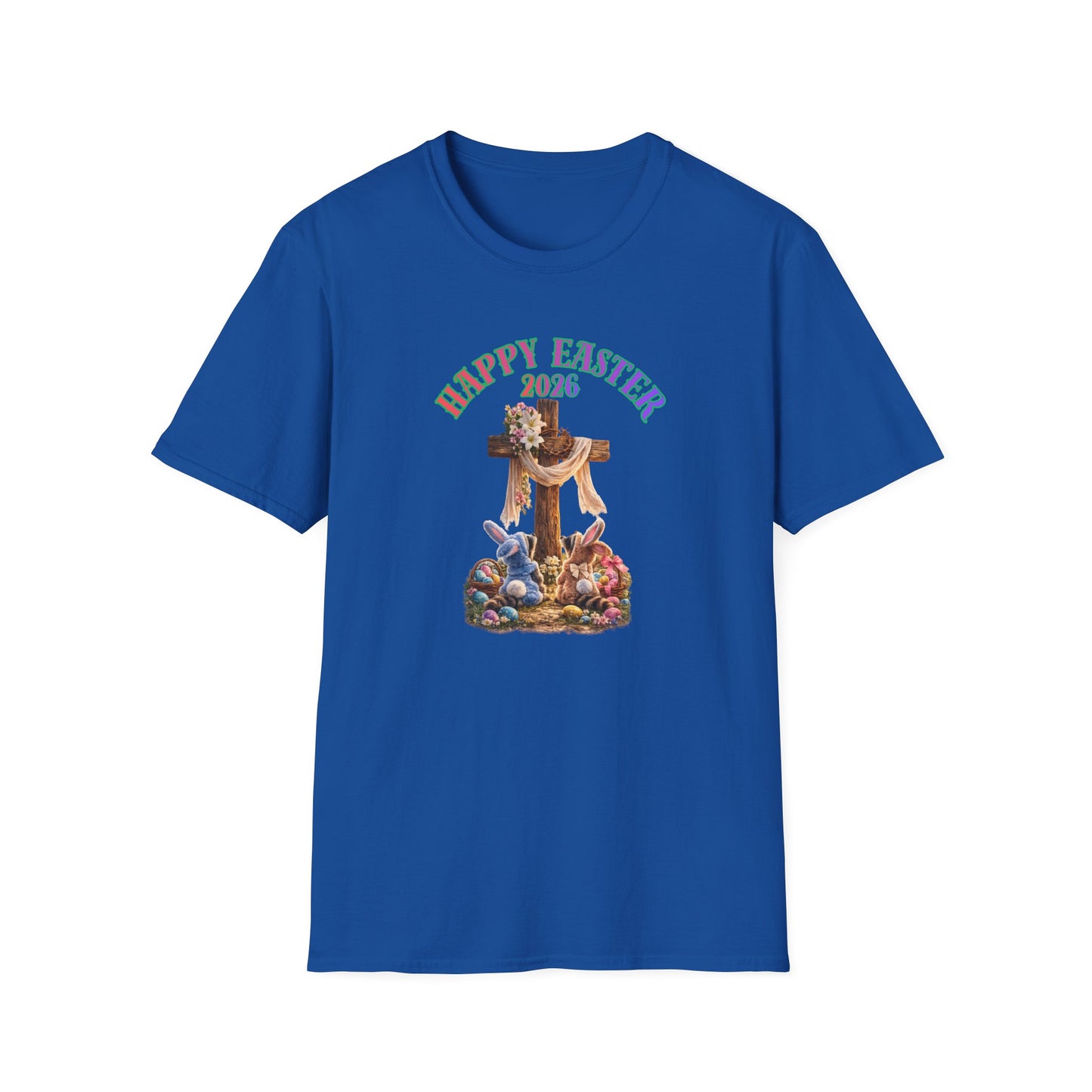 HAPPY EASTER 2026 - Unisex Soft Style T-Shirt