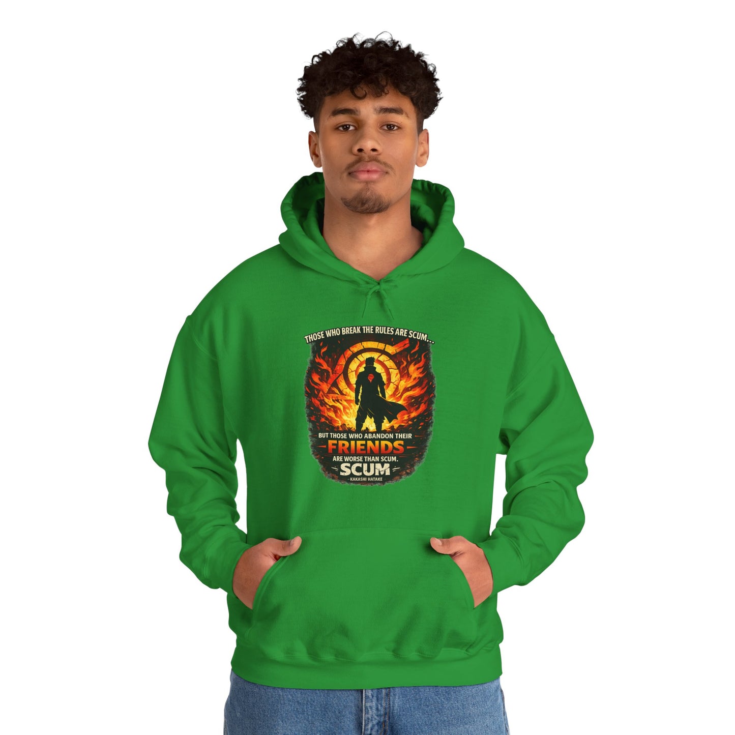 Naruto Loyalty Hoodie | Anime Quote Streetwear Pull-Over