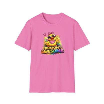 DUCKIN AWESOME - Unisex Soft Style T-Shirt