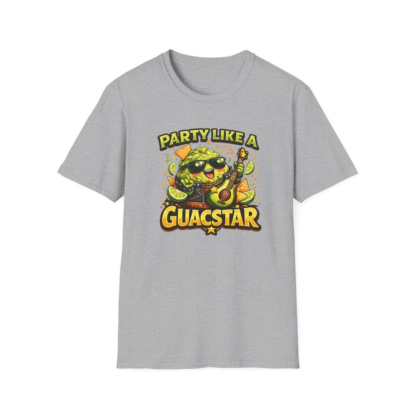 PARTY LIKE A GUACSTAR - Unisex Soft Style T-Shirt