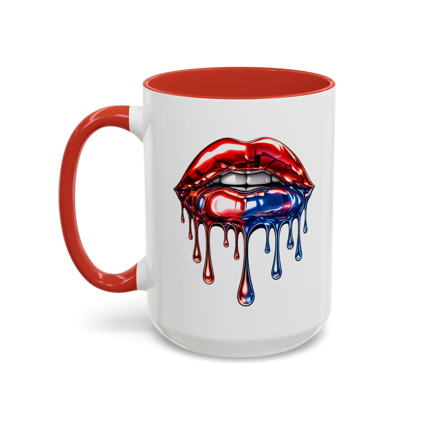 METALIC LIPS - Accent Coffee Mug (11, 15oz)