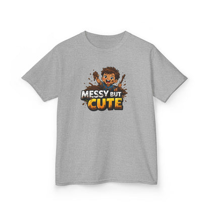 MESSY BUT CUTE - Kids Cotton™ Tee