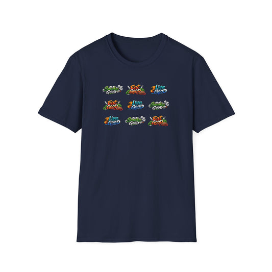 SMOKE GOOD-EAT GOOD-LIVE GOOD - Unisex Softstyle T-Shirt