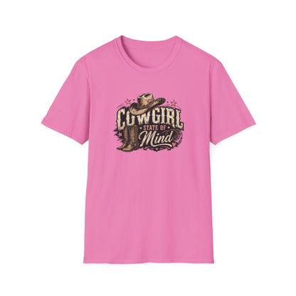 COWGIRL STATE OF MIND - Unisex Soft Style T-Shirt
