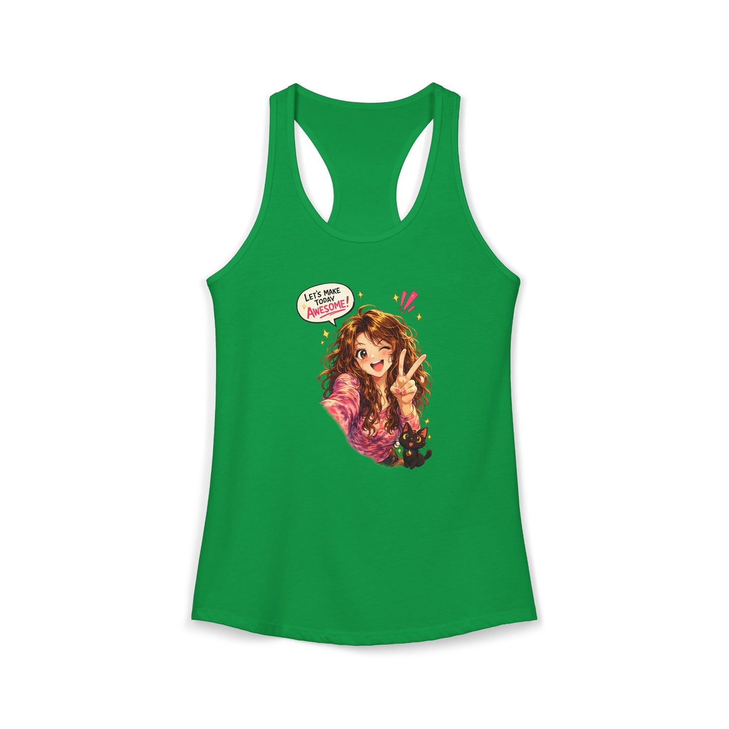 LET'S MAKE TODAY AWESOME – Women's Ideal Racerback Tank
