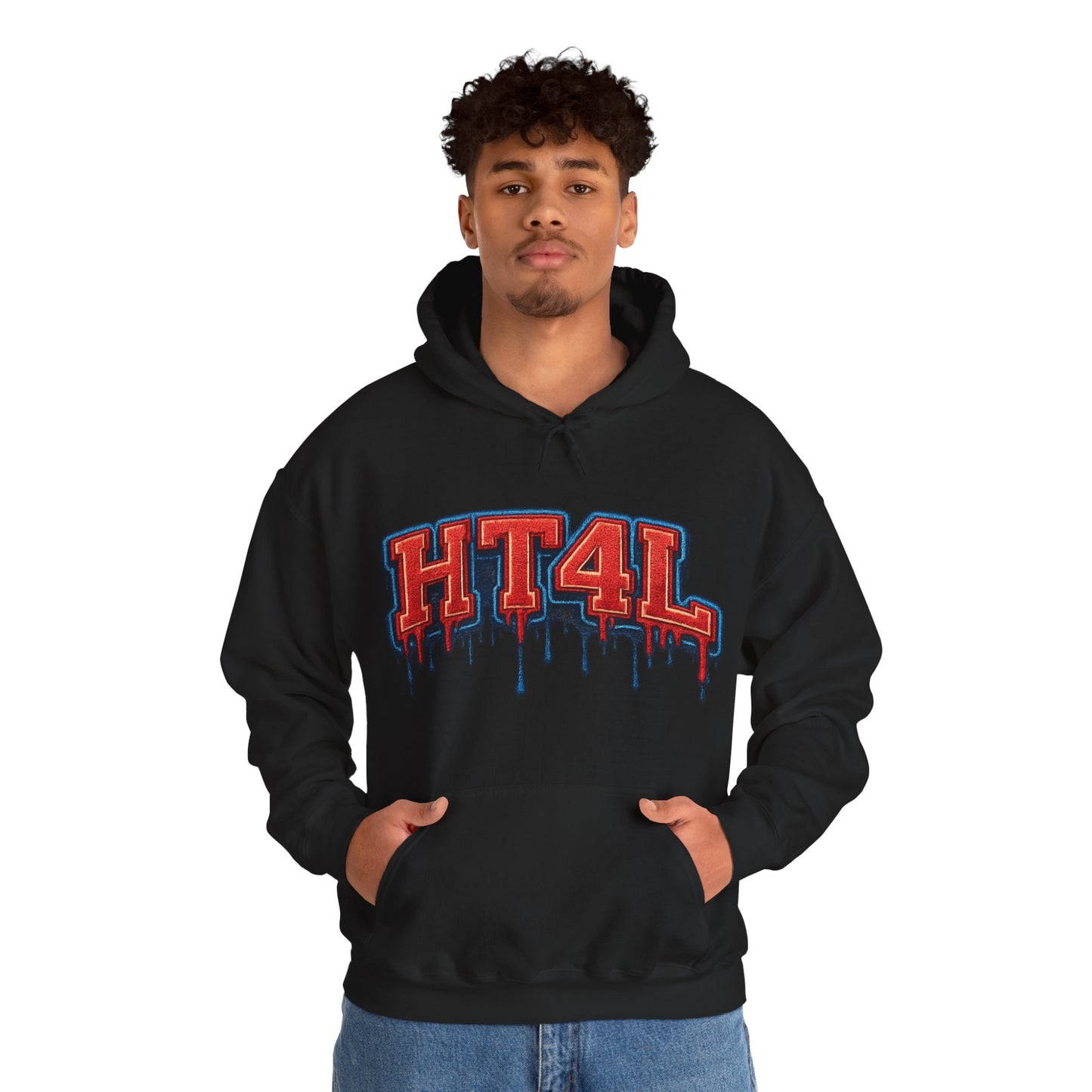 HT4L Hoodie | Houston Texans 4 Life Streetwear Graphic Unisex Pull-Over