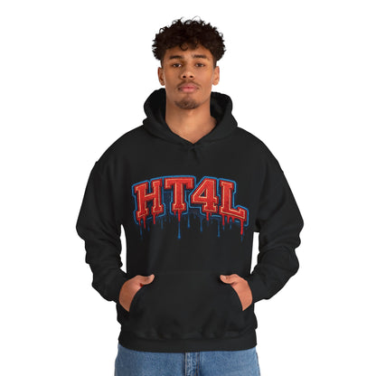 HT4L Hoodie | Houston Texans 4 Life Streetwear Graphic Unisex Pull-Over