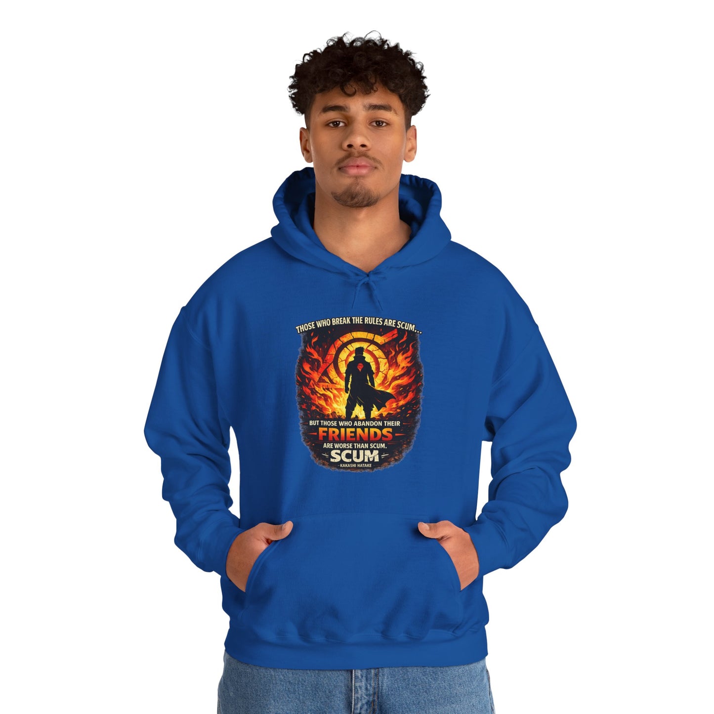 Naruto Loyalty Hoodie | Anime Quote Streetwear Pull-Over