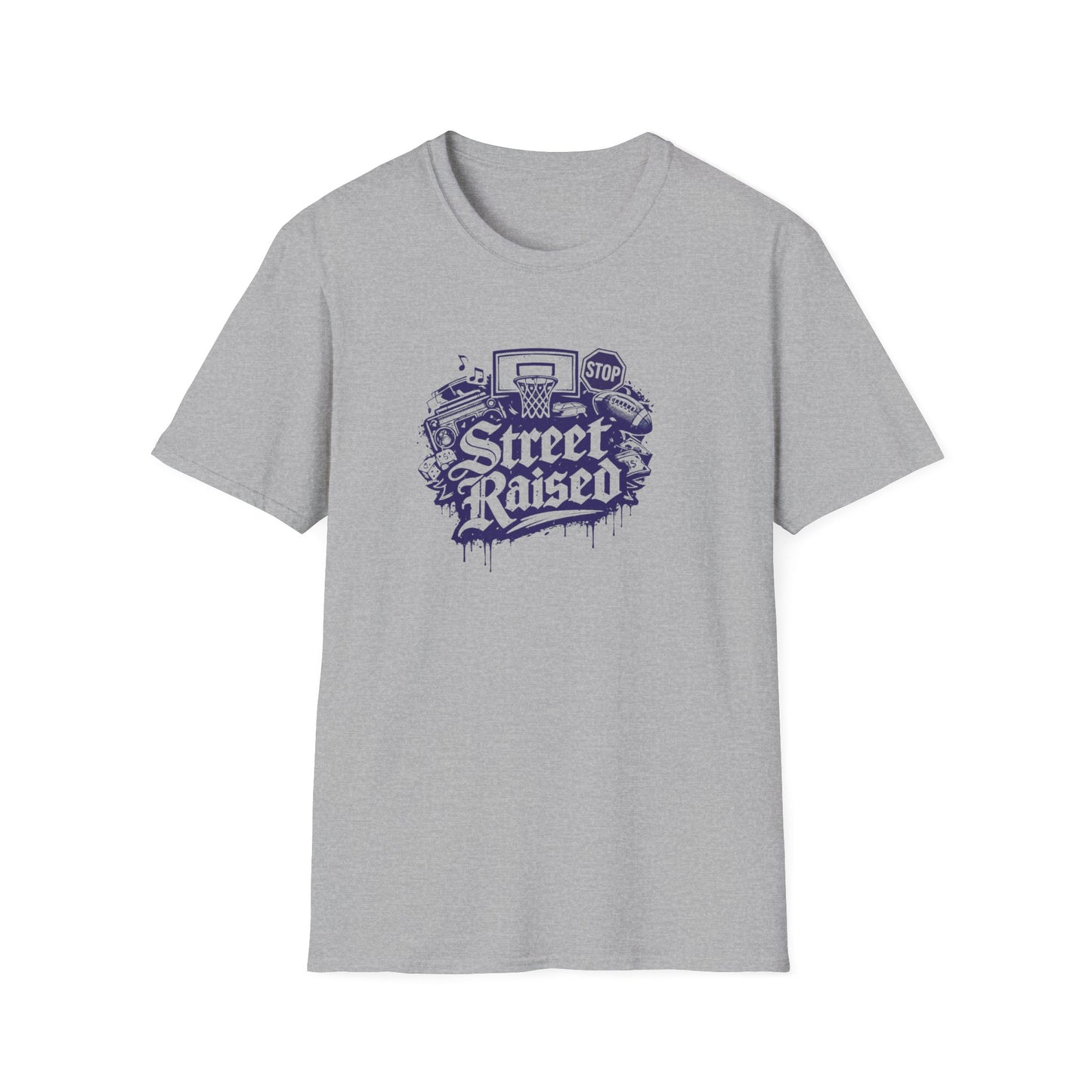 STREET RAISED - Unisex Soft Style T-Shirt