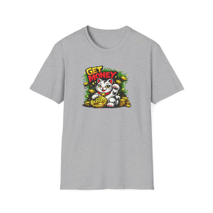 GET MONEY-STAY BLESSED - Unisex Soft Style T-Shirt