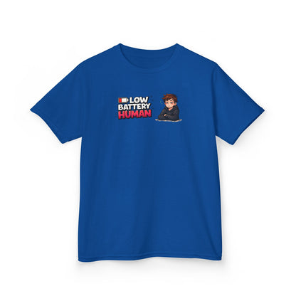 LOW BATTERY HUMAN - Kids Cotton™ Tee