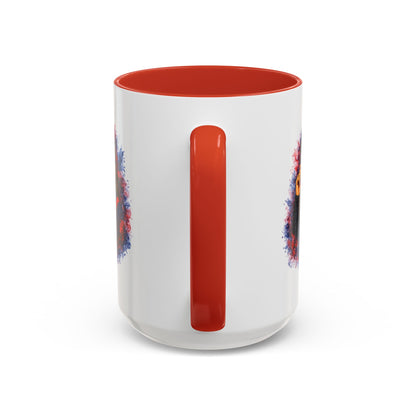 TEXANS GIRL REPPIN - Accent Coffee Mug (11, 15oz)