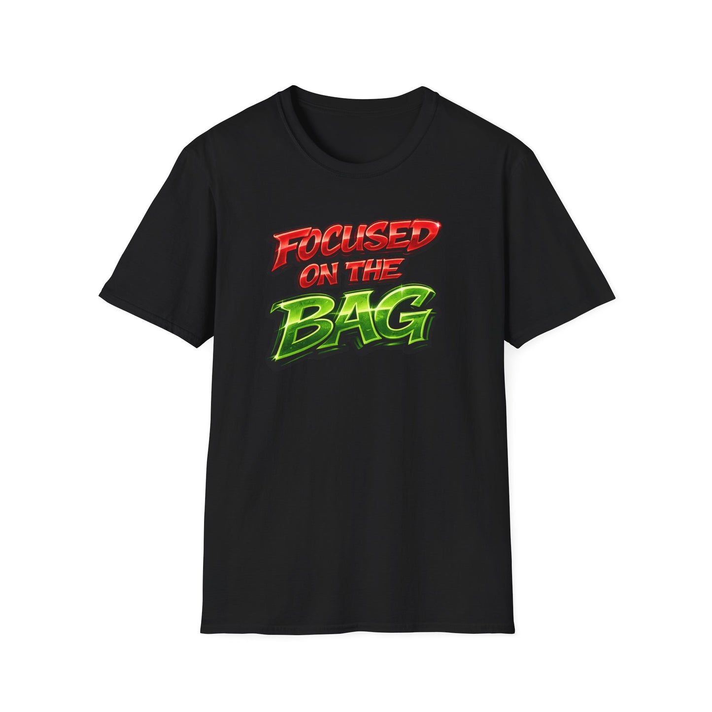 FOCUSED ON THE BAG - Unisex Soft Style T-Shirt