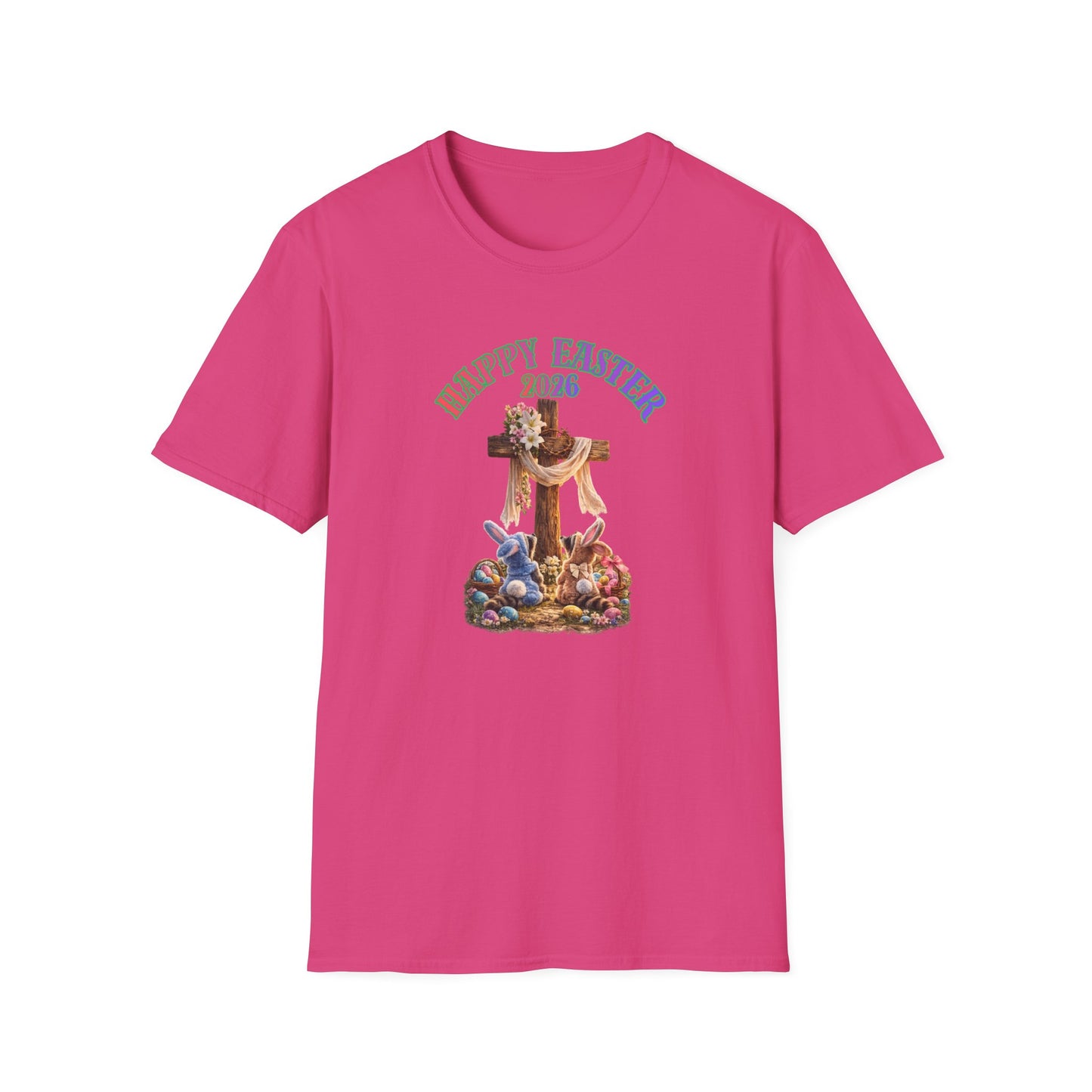 HAPPY EASTER 2026 - Unisex Soft Style T-Shirt