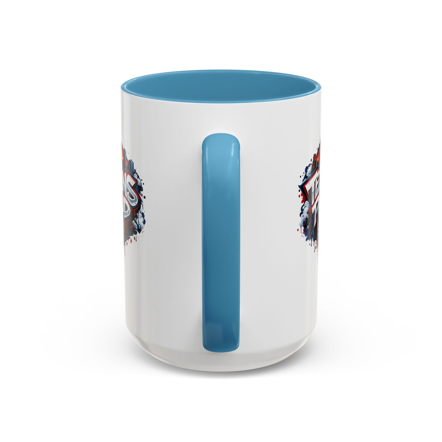 TEXANS PROUD - Accent Coffee Mug (11, 15oz)