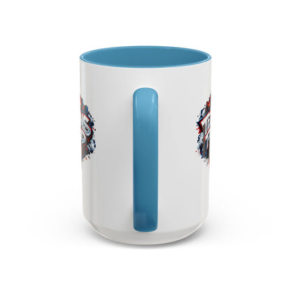 TEXANS PROUD - Accent Coffee Mug (11, 15oz)