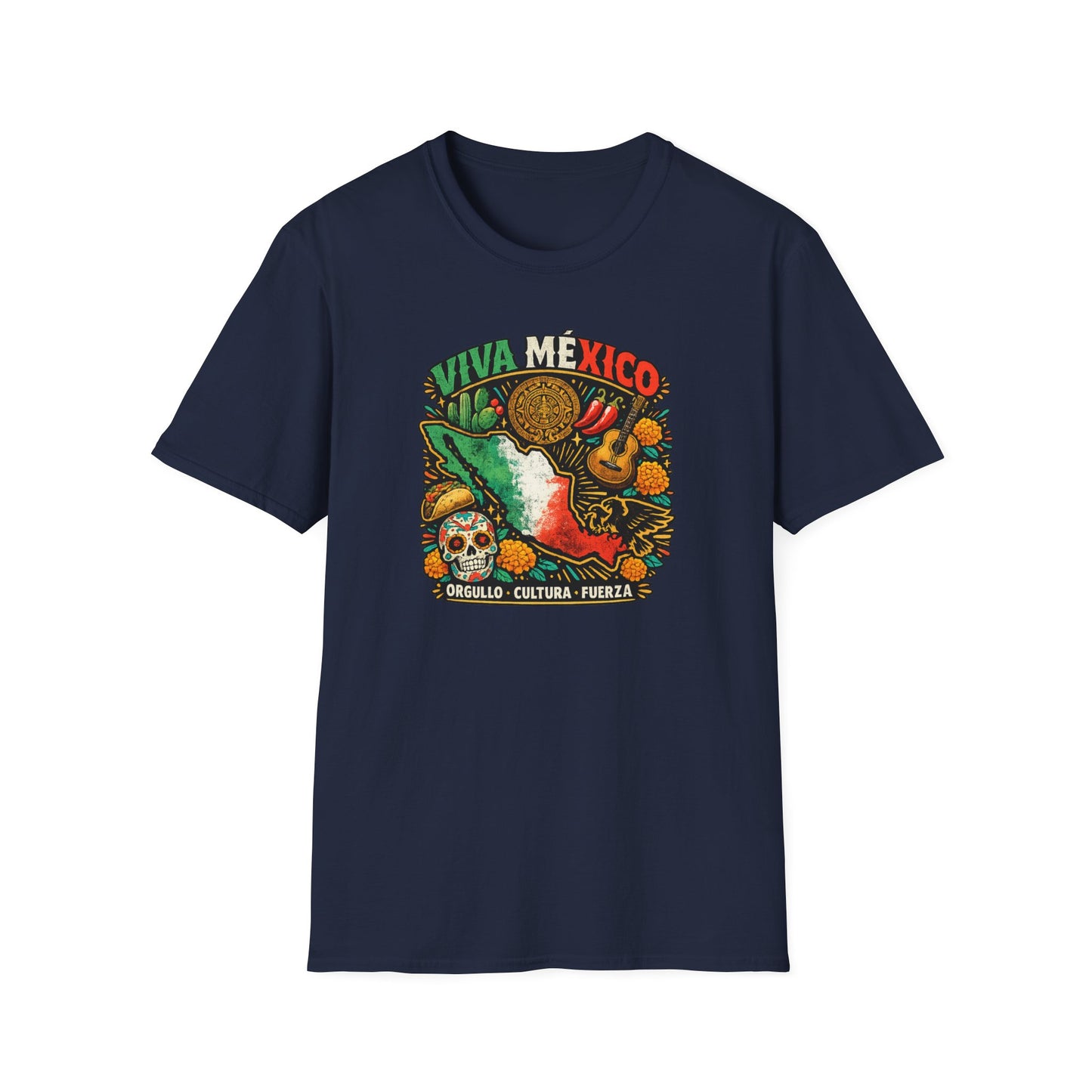 VIVA MEXICO - Unisex Soft Style T-Shirt