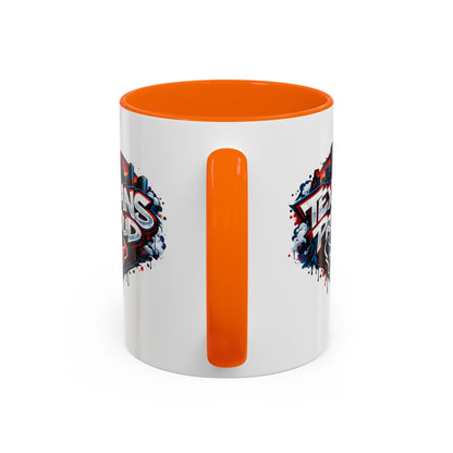TEXANS PROUD - Accent Coffee Mug (11, 15oz)