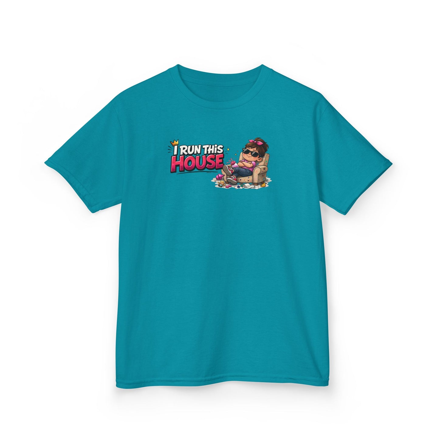 I RUN THIS HOUSE - Kids Cotton Tee