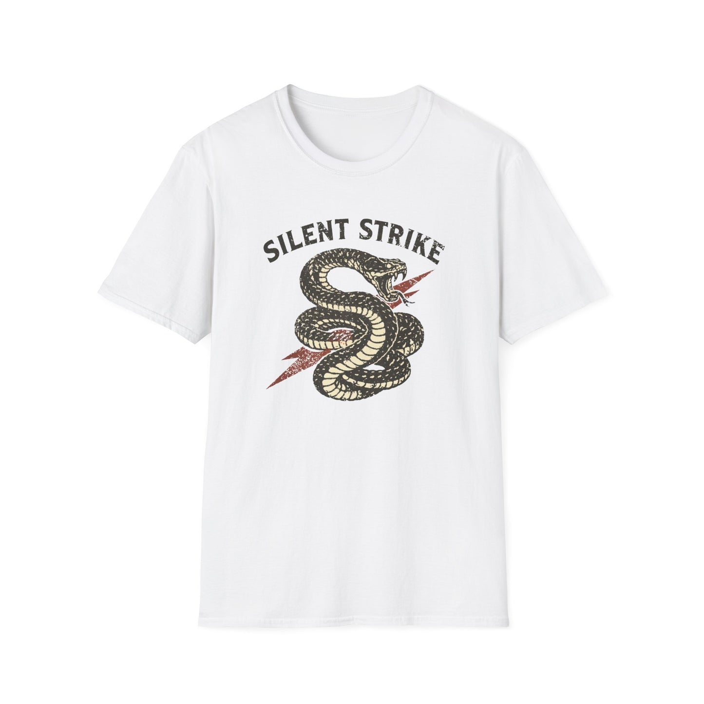 SILENT STRIKE-SNAKE - Unisex Soft Style T-Shirt