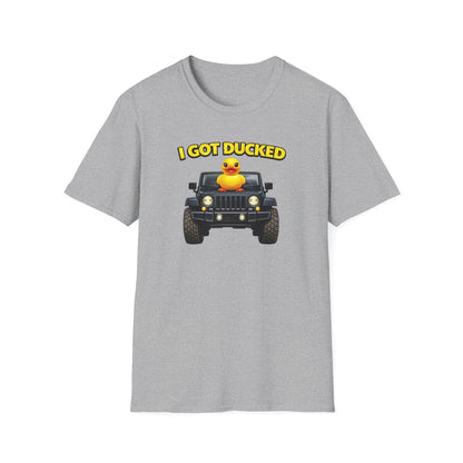 I GOT DUCKED - Unisex Softstyle T-Shirt