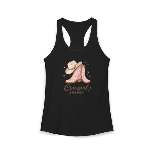 COWGIRL ENERGY – Women's Ideal Racerback Tank