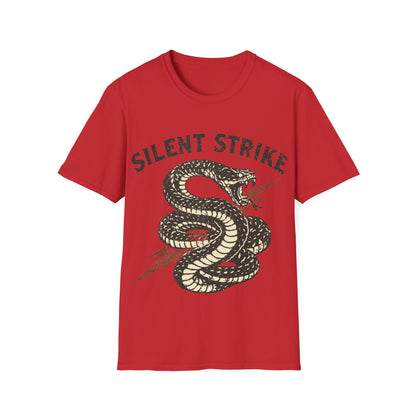 SILENT STRIKE - ((BIG PRINT)) - Unisex Soft Style T-Shirt