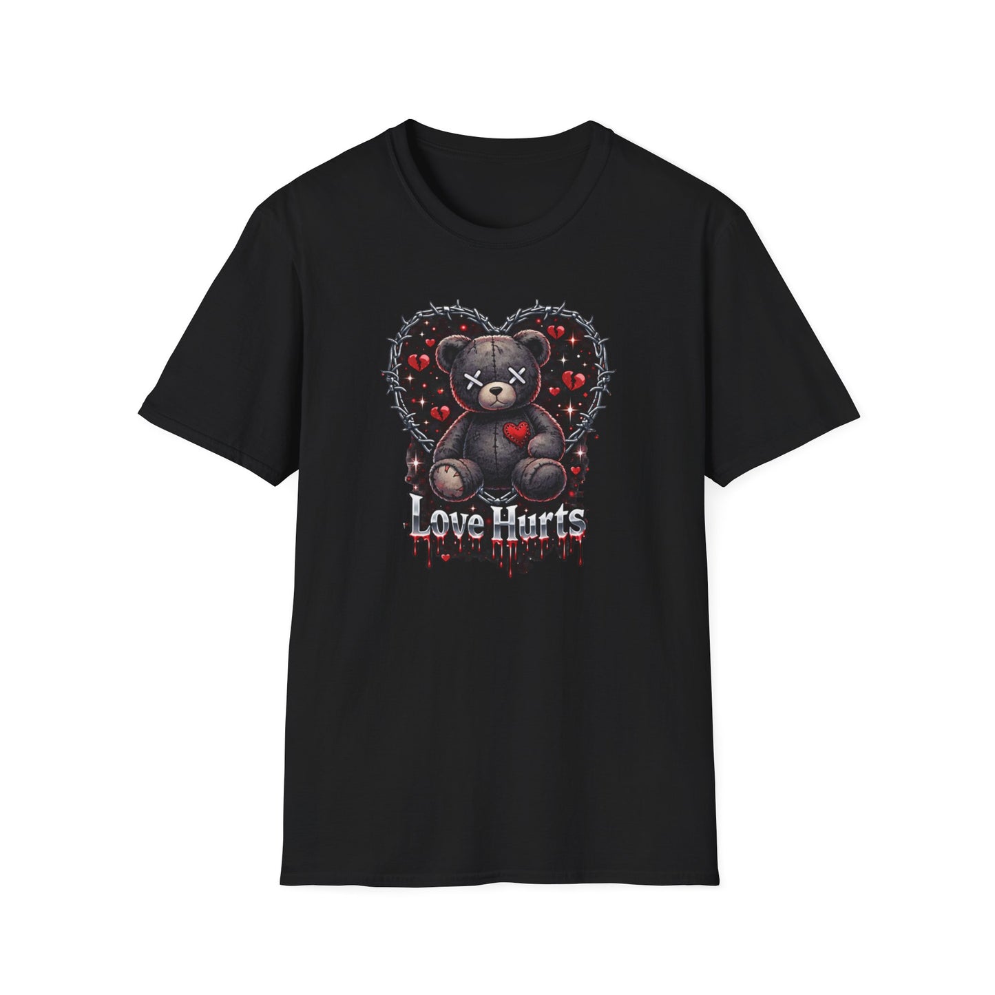 LOVE HURTS - Unisex Soft Style T-Shirt