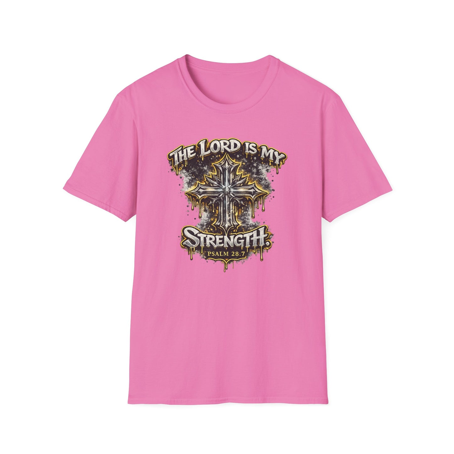 THE LORD IS MY STRENGTH - Unisex Soft Style T-Shirt